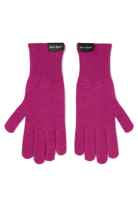 K/ARROW KNIT GLOVES FUCHSIA 1