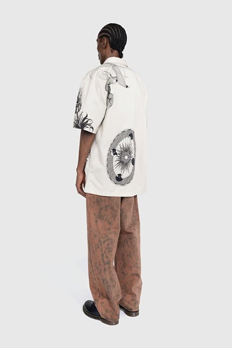 DRIES VAN NOTEN – CASSIDYE SHIRT CEMENT 3