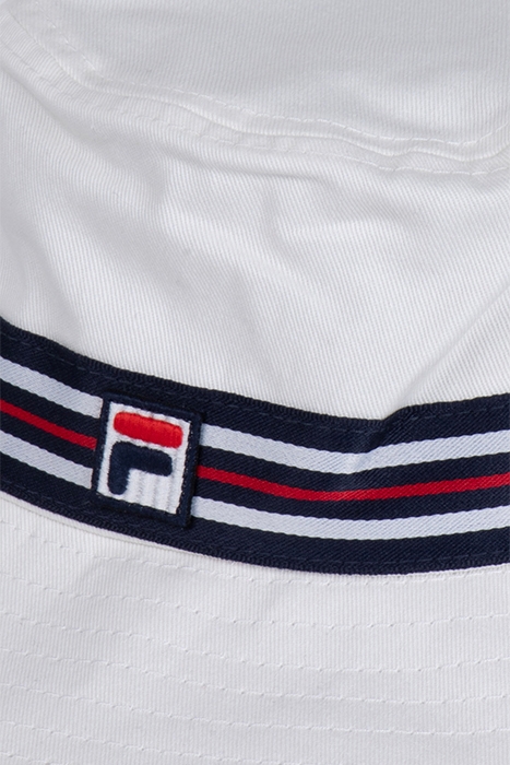 BUCKET HAT WITH HERITAGE TAPE BLANC DE BLANC 3