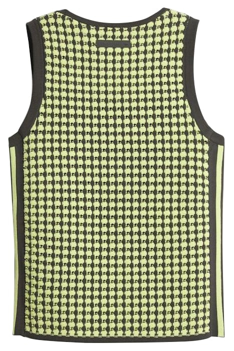 ADIDAS X WALES BONNER – KNIT VEST SEMI FROZEN YELLOW/NIGHT B 3