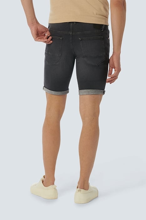 SHORT DENIM STRETCH BLACK DENIM 2