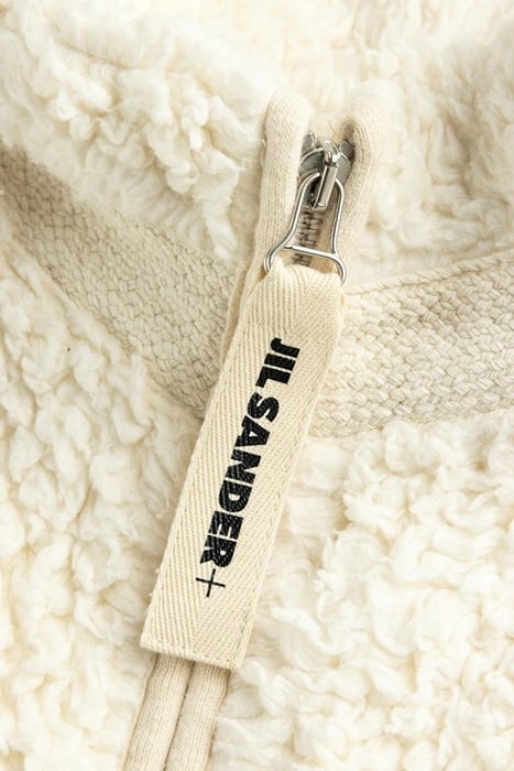 JIL SANDER – ZIP-UP JACKET EGGSHELL 4