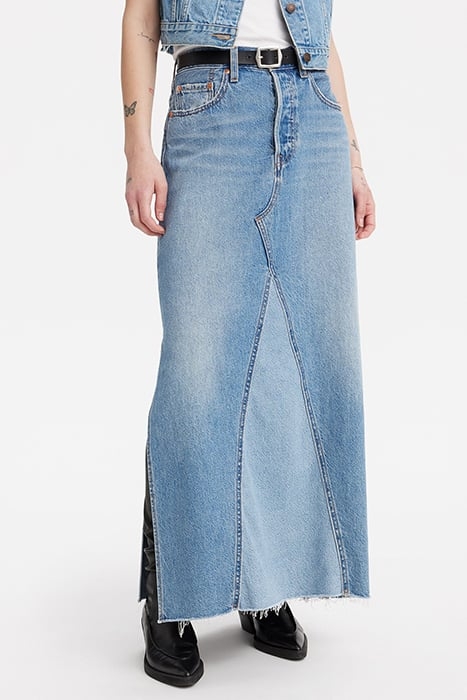 ICONIC DENIM SKIRT BLUE 1