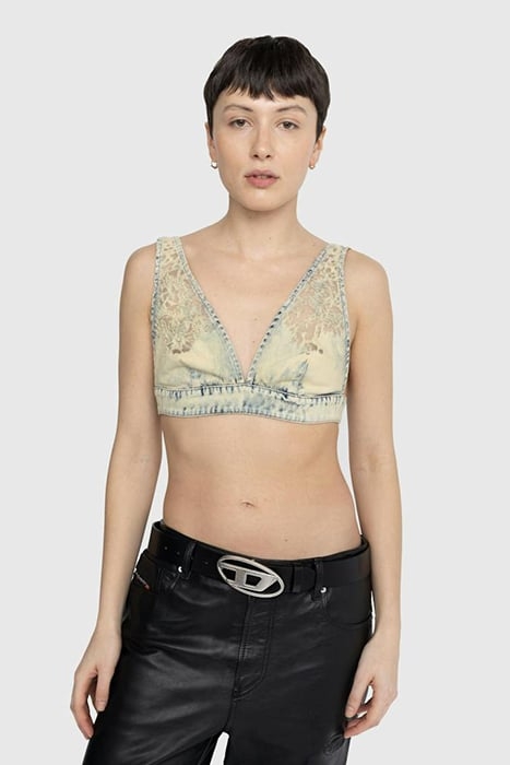 DIESEL – DE-JANYS-FSC DENIM TOP LIGHT BLUE 2