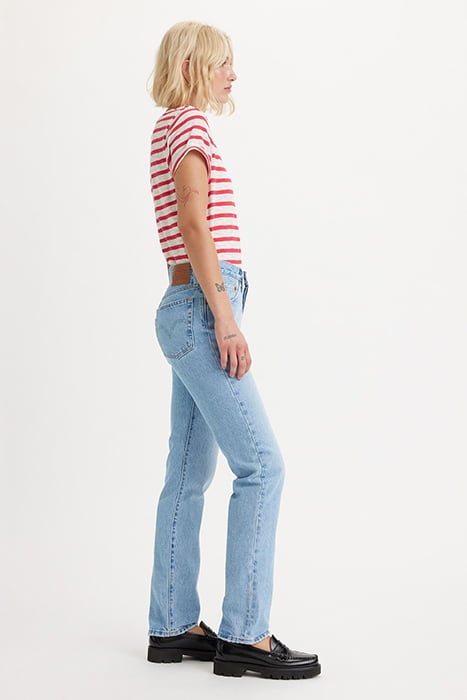 501 STRAIGHT JEANS BLUE 8