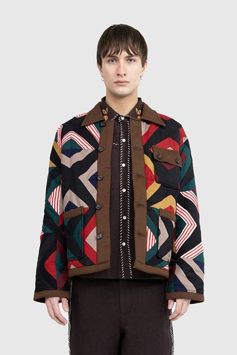 BODE – STAR CROSS QUILT JACKET MULTI 1