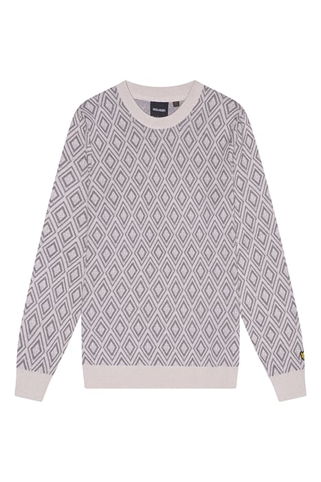 MONOGRAM INTARSIA JUMPER CANVAS 3