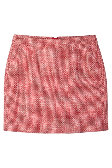 COMMA SKIRT-SHORT RED 1