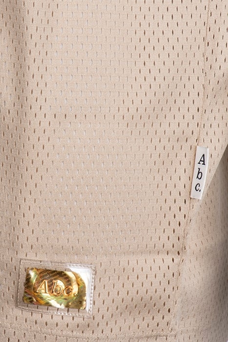 ABC. – MESH S/S RINGER TEE BEIGE 3