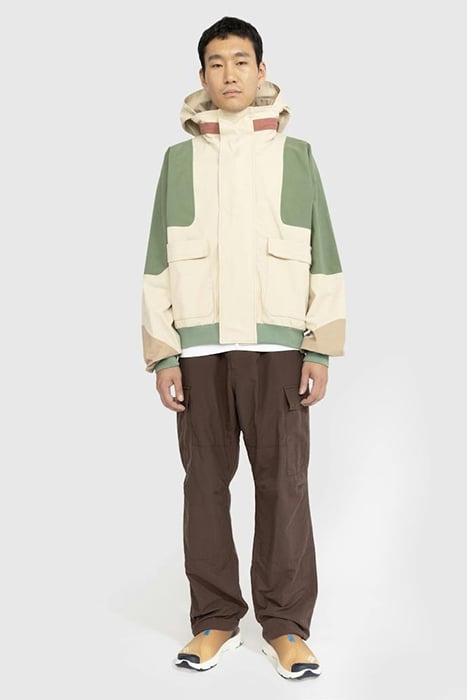 RANRA – GODOR HOODED JACKET SAND 1