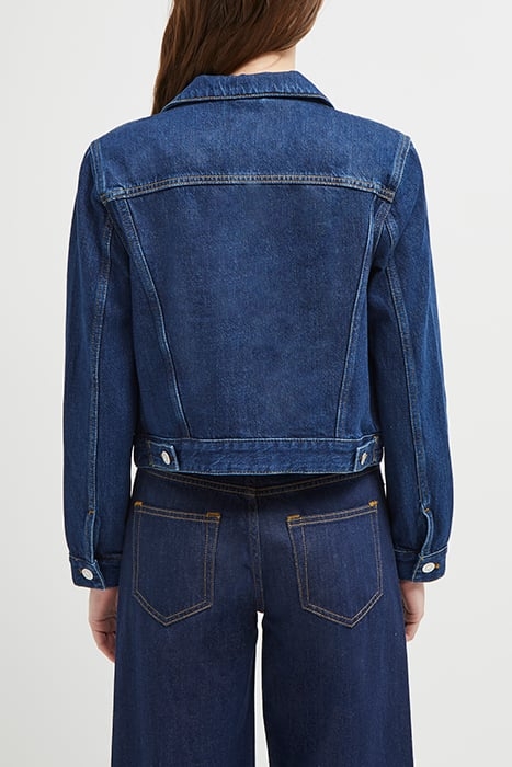 MACEE MICRO WSTRN DENIM LS JKT BLUE 2