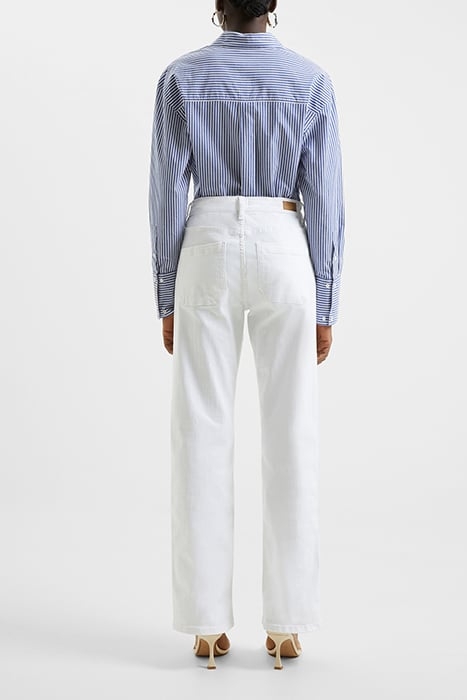 STRETCH WIDE LEG JN WHITE 3