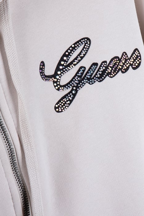 HOOD ZIP L.A. SWEATS MUTED STONE 3