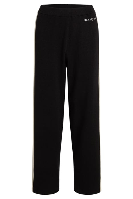 LUREX 2 TONE SPARKLE TROUSER BLACK 1