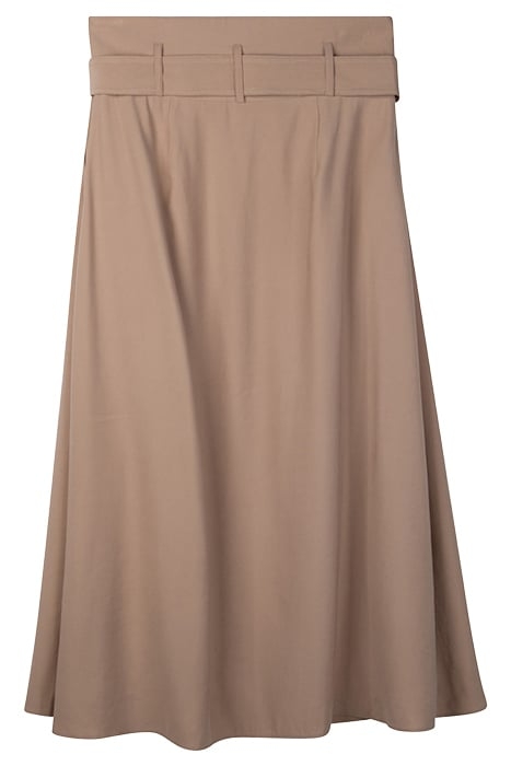 COMMA SKIRT-LONG BROWN 2