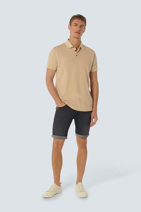 SHORT DENIM STRETCH BLACK DENIM 3