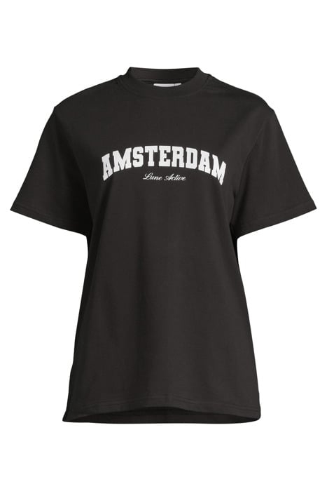 DEMI AMSTERDAM TEE BLACK 3