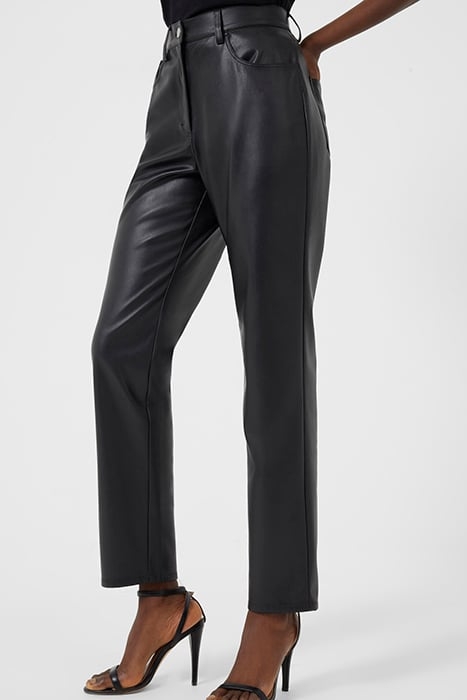 ETTA VEGAN HIGH RSE STR LG TRS BLACK 1