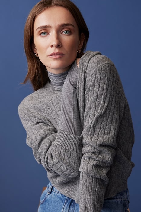 LEMON SWEATER GREY MELANGE 6