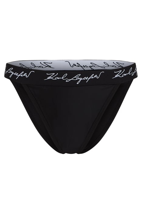 SIGNATURE BIKINI SWIM BOTTOM BLACK 1