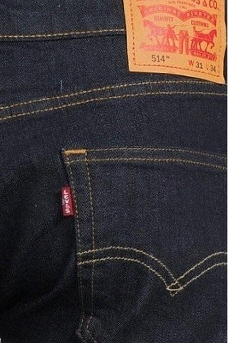 LSE STRAIGHT JEANS BLACK 5