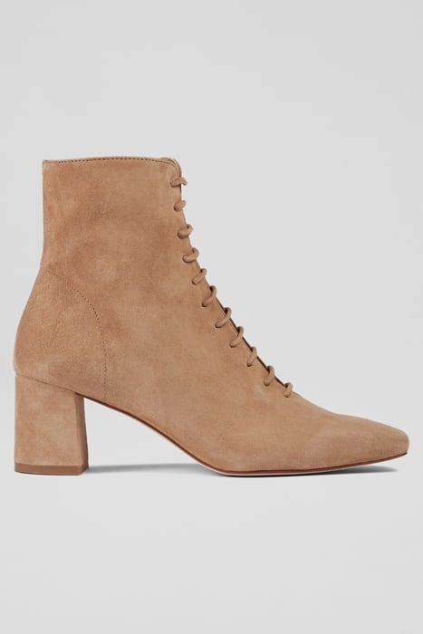ARABELLA BLOCK BOOTS TAN 1