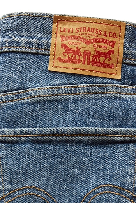 HIGH STRAIGHT JEANS BLUE 5