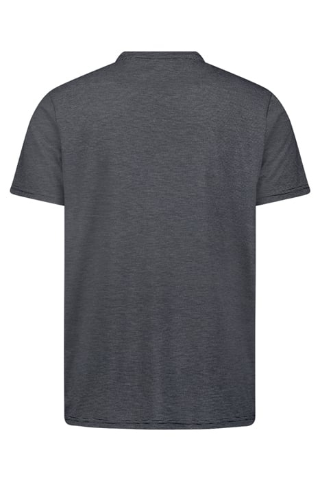 T-SHIRT CREWNECK 2 COLOURED STRIPES NIGHT 5