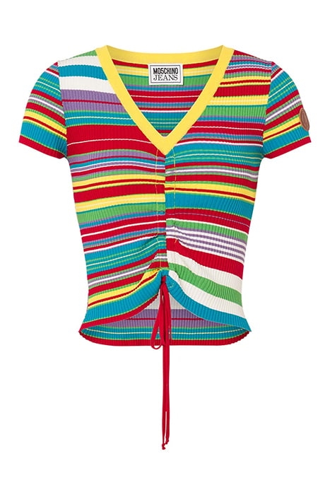 MULTICOLOR KNITWEAR IN VISCOSE MULTICOLOR 3