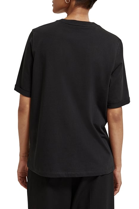 DEAR AMSTERDAM RELAXED FIT T-SHIRT EVENING BLACK 2