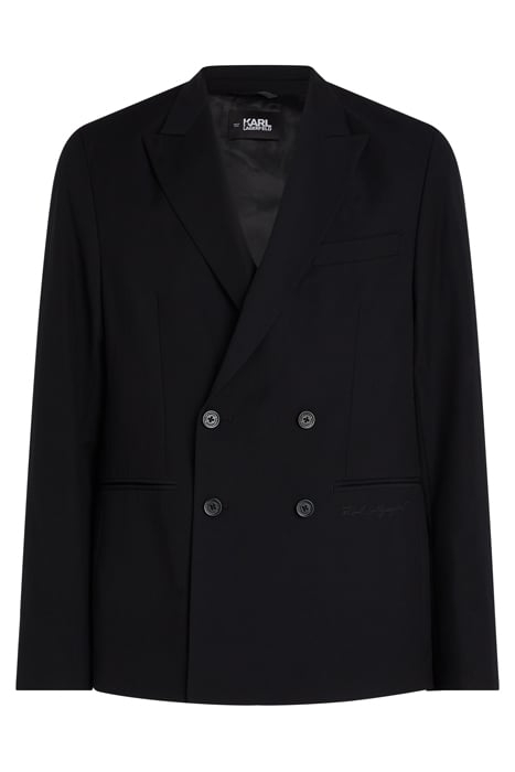 TAILORED BLAZER BLACK IRIS 1