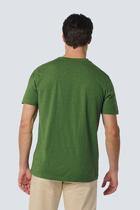 T-SHIRT CREWNECK MELANGE GREEN 2