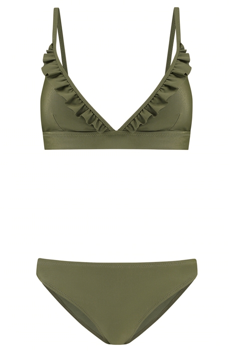LADIES BEAU BIKINI SET FOREST GREEN 3