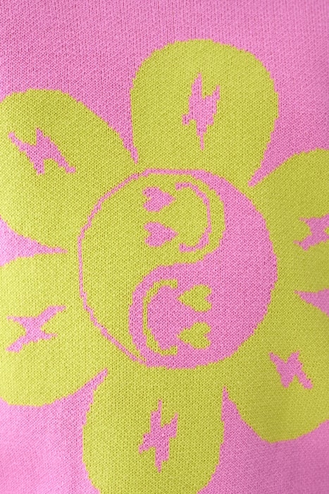 GAA-SBSMILE HEART PULLOVER LIMEGREEN 7