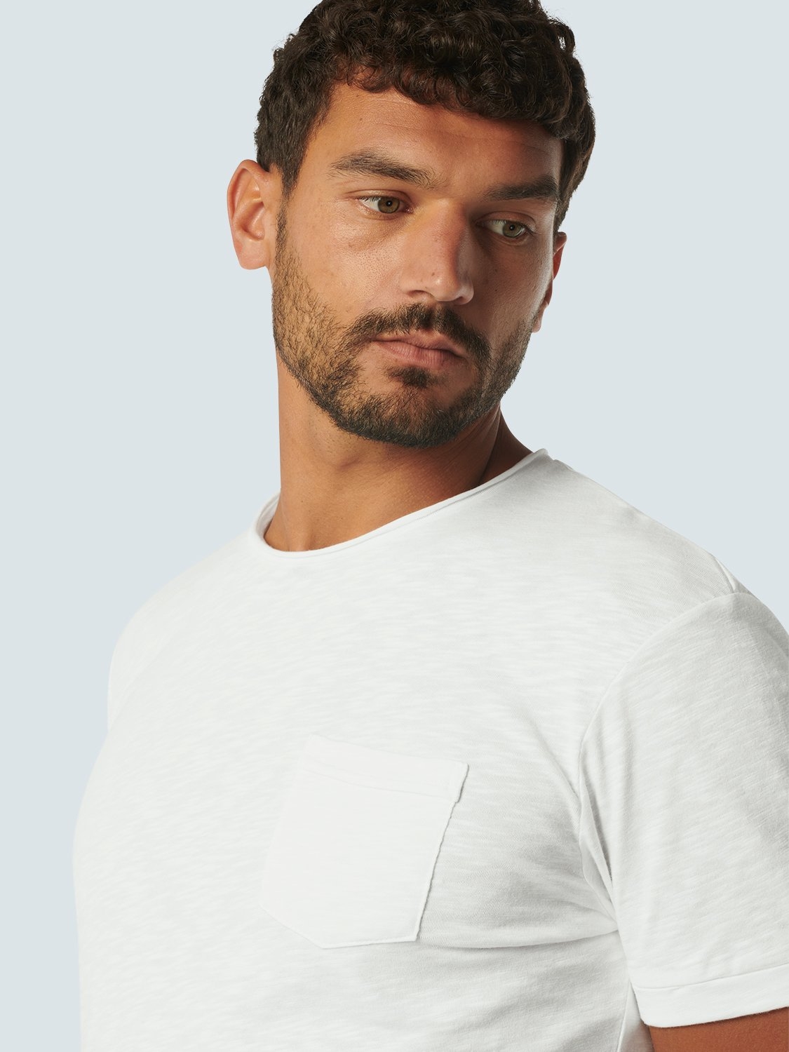 T-SHIRT CREWNECK SLUB WHITE 6