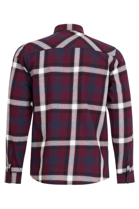 MA-SBBRIGHT CHECK SHIRT DARKPURPLE 5