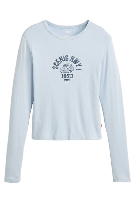 GRAPHIC LONG-SLEEVED TOP BLUE 3