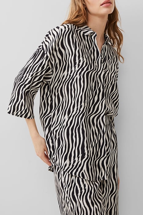 SEINE DELPHINE SHIRT BLACKOUT/CLASSIC C 4