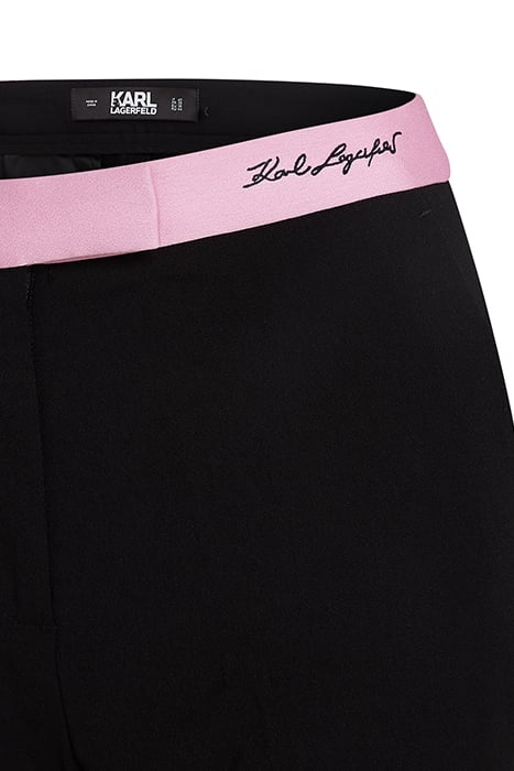 SATEEN TAILORED PANTS BLACK 3