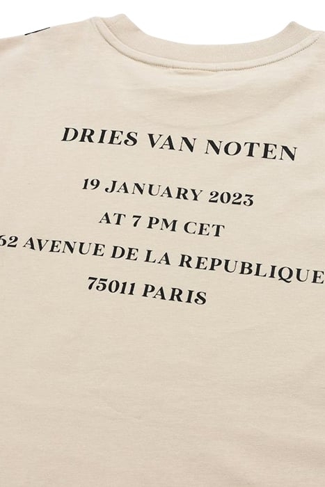 DRIES VAN NOTEN – HELLI PR SHOW JERSEY BEIGE 3