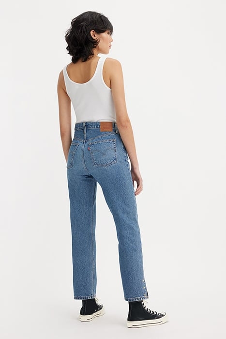 501 STRAIGHT JEANS BLUE 2