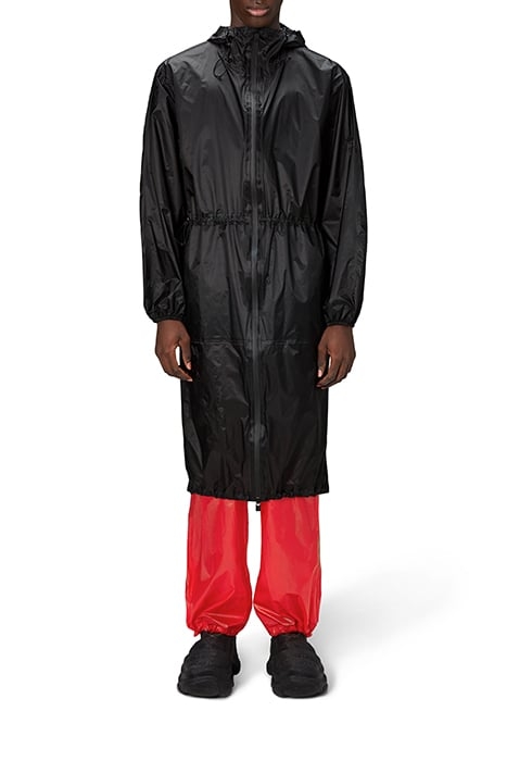 UNISEX NORTON LONGER RAIN JACKET W3 BLACK 1