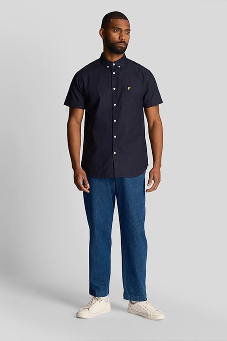 SHORT SLEEVE OXFORD SHIRT DARK NAVY 3