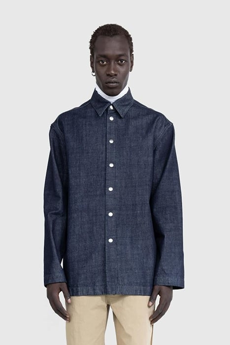 JIL SANDER – ORGANIC DENIM SHIRT MAGNET 1