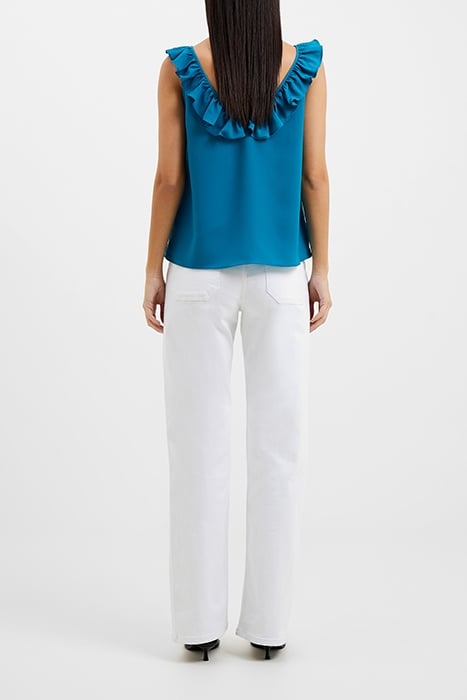 RECYCLED CREPE SLVLESS CAMI BLUE 3