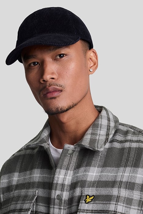 LYLE & SCOTT BRUSHED TARTAN OVERSHIRT WARM GREY 5