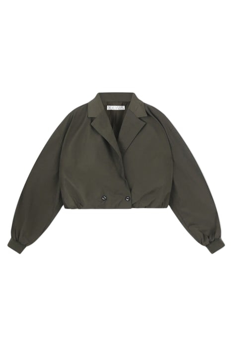 CROPPED BLAZER JACKET OIL GREY 3