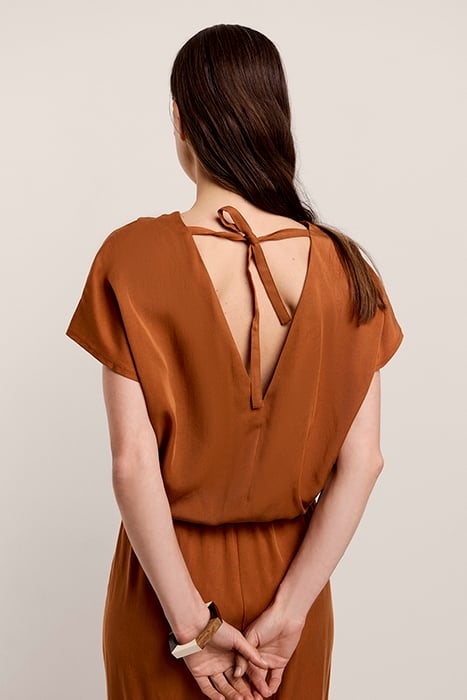 JUMPSUIT TENCEL CACAO 3