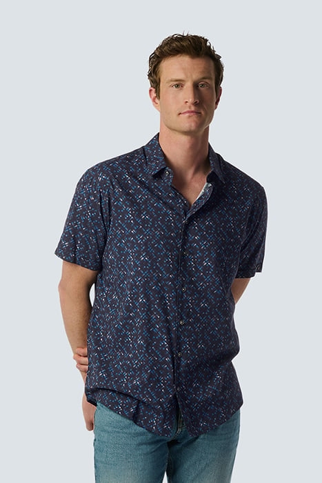 SHIRT SHORT SLEEVE ALLOVER PRINTED NIGHT 1