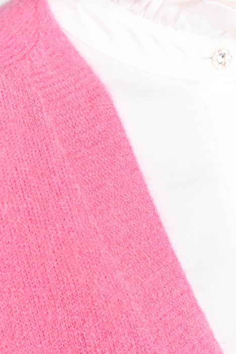 COZY CARDIGAN RECYCLED FRENCH PINK 5